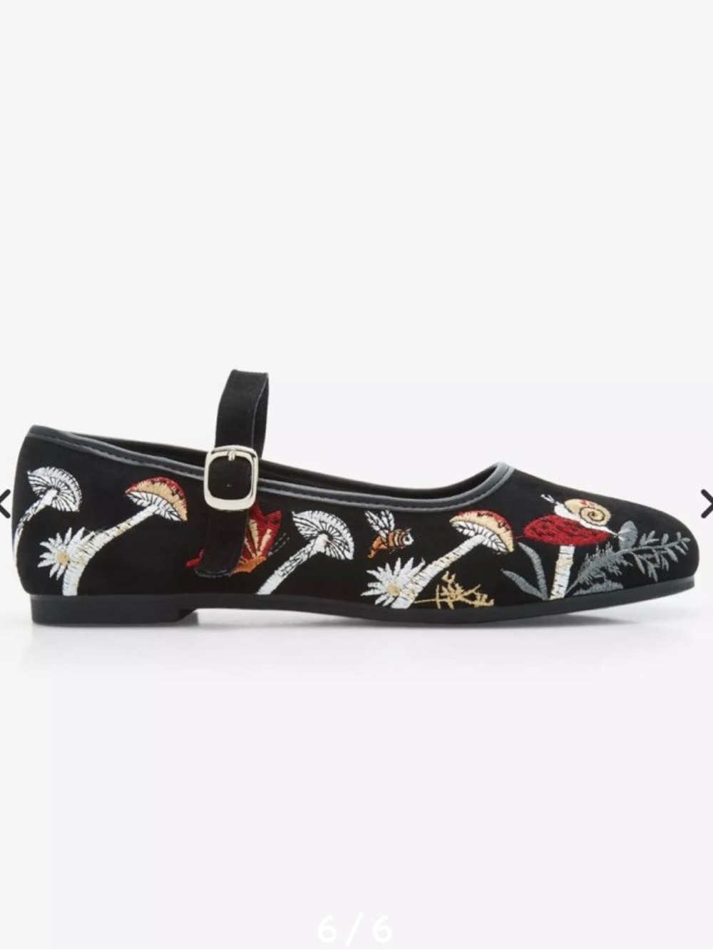 Hot Topic Mushroom Ballet Flats
